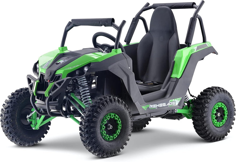 Load image into Gallery viewer, 48v 1200w Renegade (GK010-E) Giant XL Go Kart Utv Buggy Brushless Shaft Drive- Green - - Pre-Order ETA 25 September 2024
