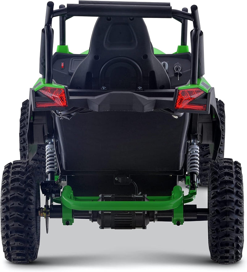 Load image into Gallery viewer, 48v 1200w Renegade (GK010-E) Giant XL Go Kart Utv Buggy Brushless Shaft Drive- Green - - Pre-Order ETA 25 September 2024
