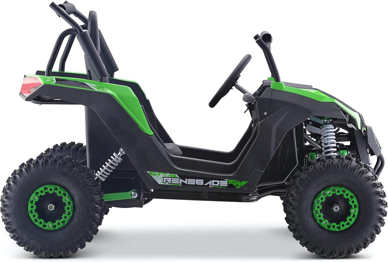 Load image into Gallery viewer, 48v 1200w Renegade (GK010-E) Giant XL Go Kart Utv Buggy Brushless Shaft Drive- Green - - Pre-Order ETA 25 September 2024
