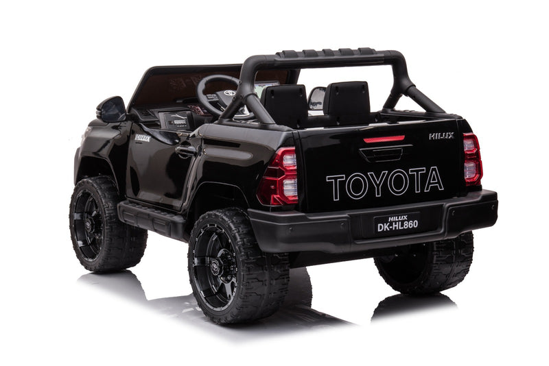 Load image into Gallery viewer, 24V Licensed Toyota Hilux SR5 Electric Ride-On Car for Kids - Black
