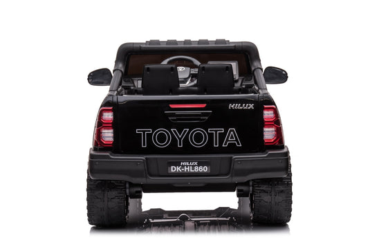 24V Licensed Toyota Hilux SR5 Electric Ride-On Car for Kids - Black