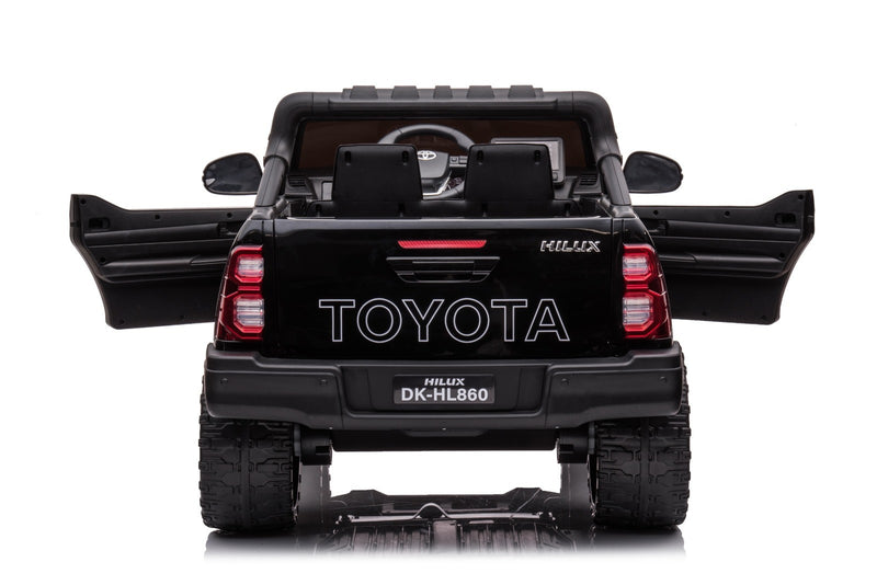 Load image into Gallery viewer, 24V Licensed Toyota Hilux SR5 Electric Ride-On Car for Kids - Black
