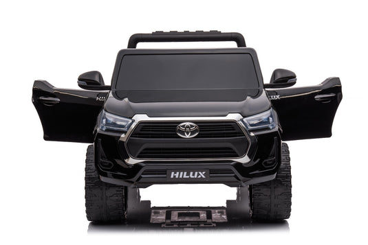 24V Licensed Toyota Hilux SR5 Electric Ride-On Car for Kids - Black