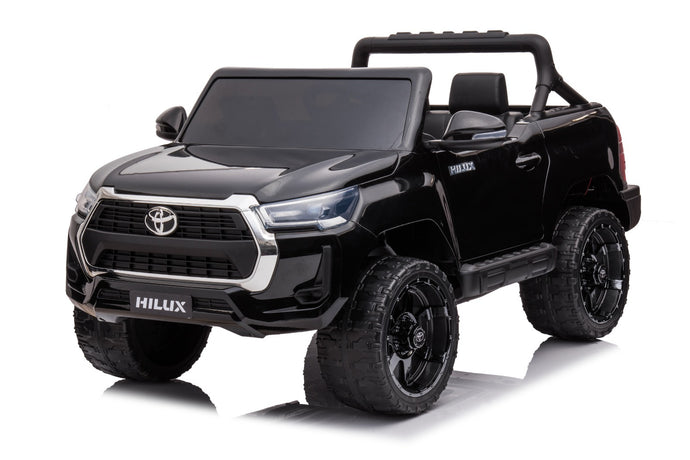 24V Licensed Toyota Hilux SR5 Electric Ride-On Car for Kids - Black