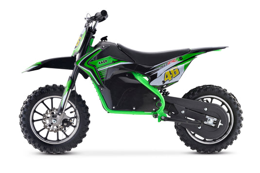 36 v 500 w Dirt Bike Kids Green (HP-110)