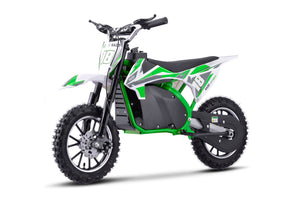 36 v 500 w Dirt Bike Kids Green (HP-114)