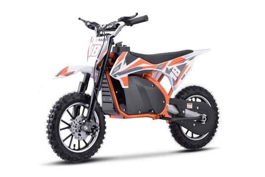 Dirt bike deals orange colour