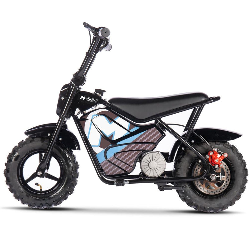 Load image into Gallery viewer, 24v 250w Ebike for kids (HP-118E-B) Moto Tec with Training Wheels
