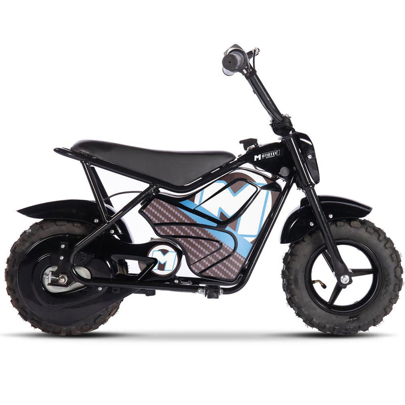 Load image into Gallery viewer, 24v 250w Ebike for kids (HP-118E-B) Moto Tec with Training Wheels
