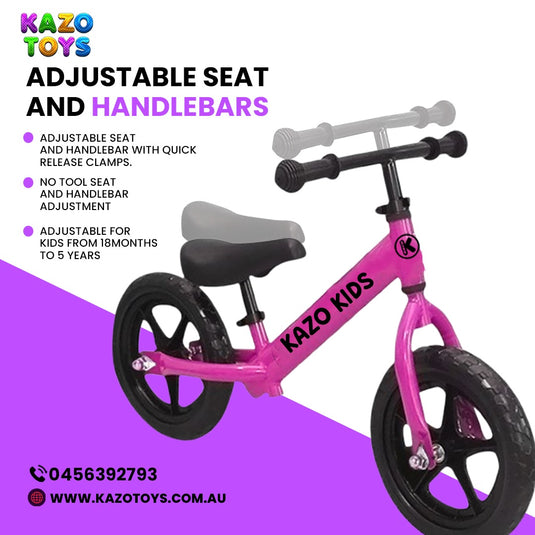 Balance Bike Aluminum – Pink