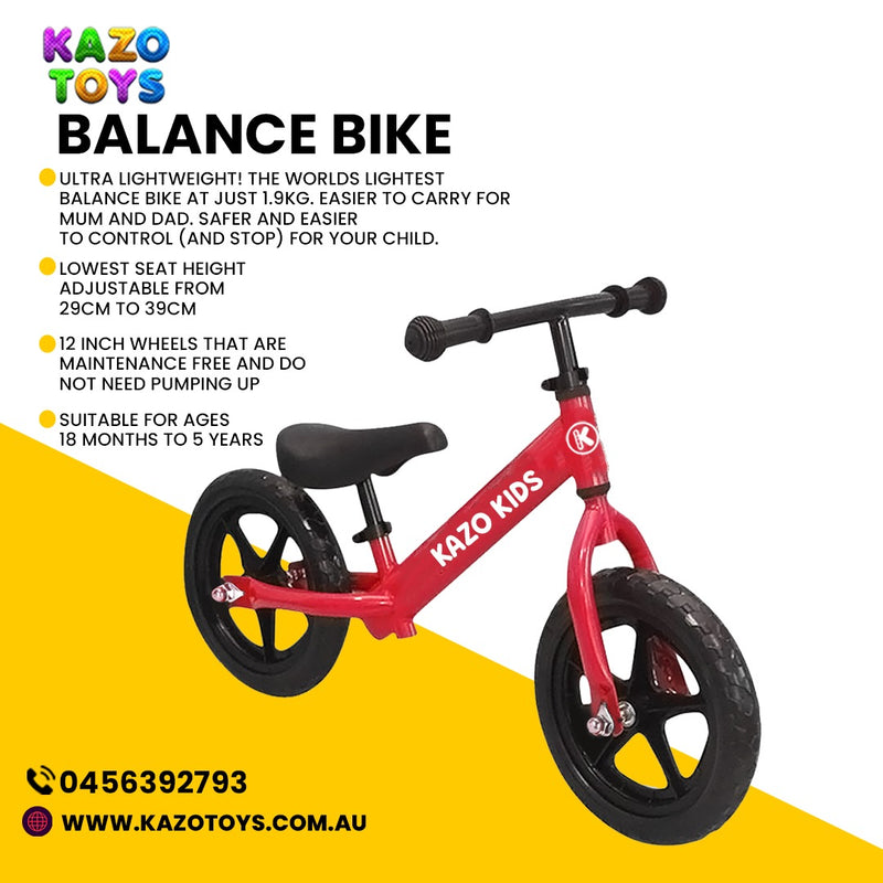 Load image into Gallery viewer, Balance Bike Aluminum –Red
