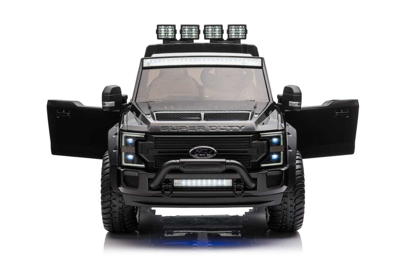 Load image into Gallery viewer, 24v licensed Ford Super Duty 4x4 Ride On Car Black
