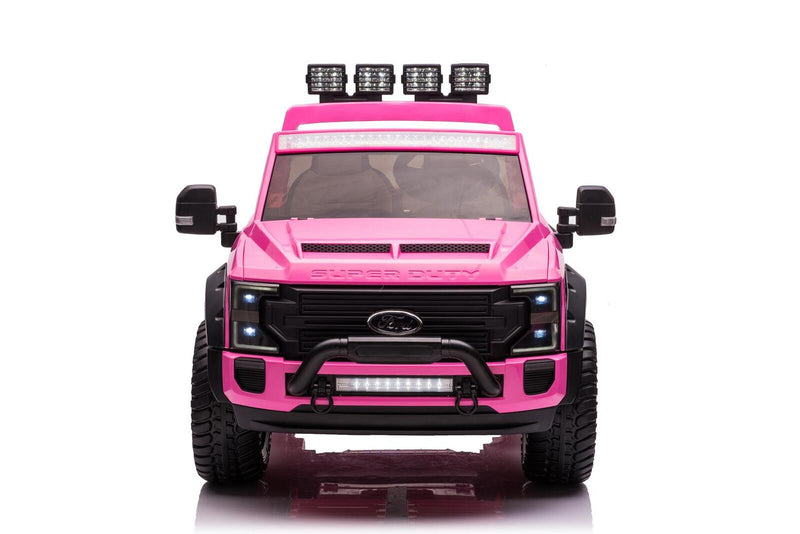 Load image into Gallery viewer, 24v licensed Ford Super Duty 4x4 Ride On Car Pink - Pre order- ETA 28th January 2025
