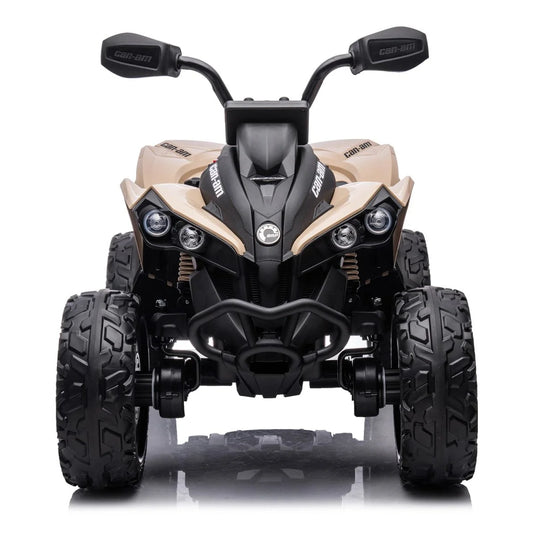 24V 800W Licensed Can-Am Renegade 4×4 ATV Quad Bike – Khaki