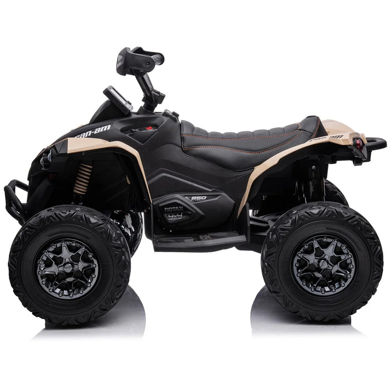 Load image into Gallery viewer, 24V 800W Licensed Can-Am Renegade 4×4 ATV Quad Bike – Khaki
