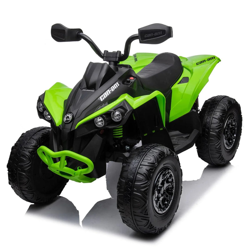 Load image into Gallery viewer, 24V 800W Licensed Can-Am Renegade 4×4 ATV Quad Bike – Green
