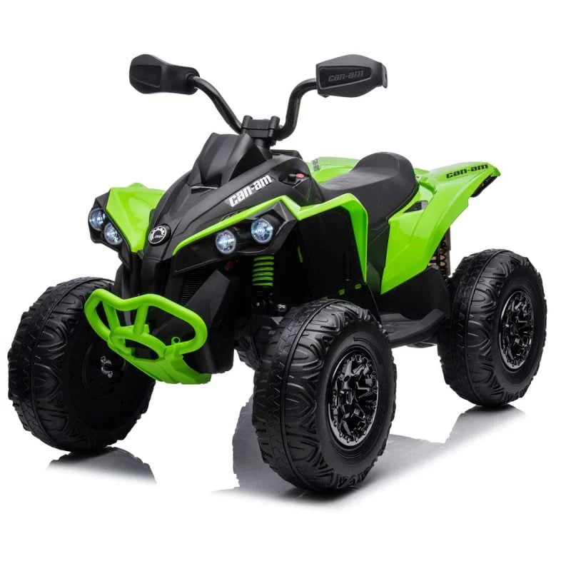 Load image into Gallery viewer, 24V 800W Licensed Can-Am Renegade 4×4 ATV Quad Bike – Green
