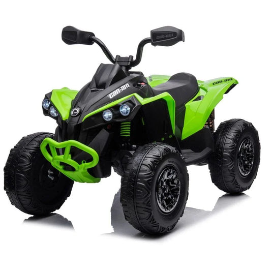 24V 800W Licensed Can-Am Renegade 4×4 ATV Quad Bike – Green