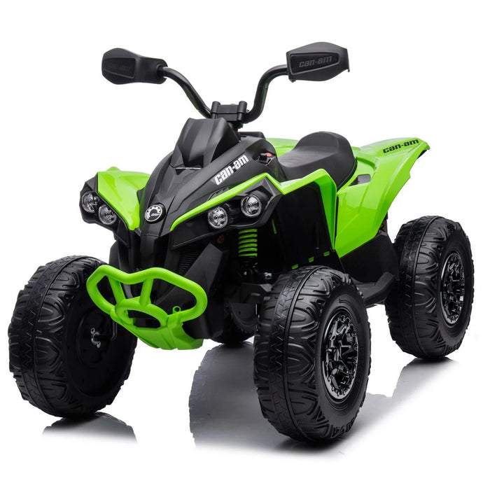 24V 800W Licensed Can-Am Renegade 4×4 ATV Quad Bike – Green