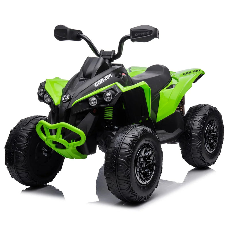 Load image into Gallery viewer, 24V 800W Licensed Can-Am Renegade 4×4 ATV Quad Bike – Green
