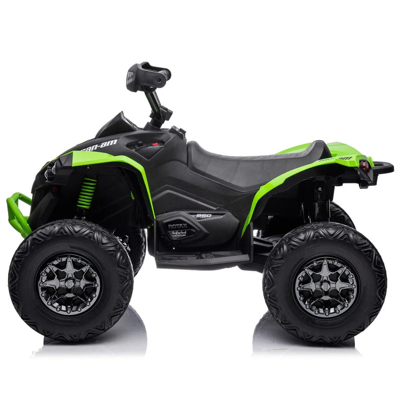 Load image into Gallery viewer, 24V 800W Licensed Can-Am Renegade 4×4 ATV Quad Bike – Green
