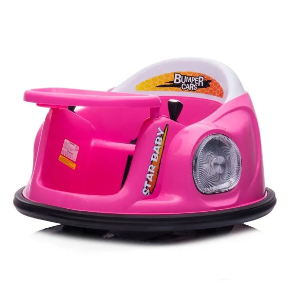 Load image into Gallery viewer, Electric Bumper Car For Kids With Remote – Pink
