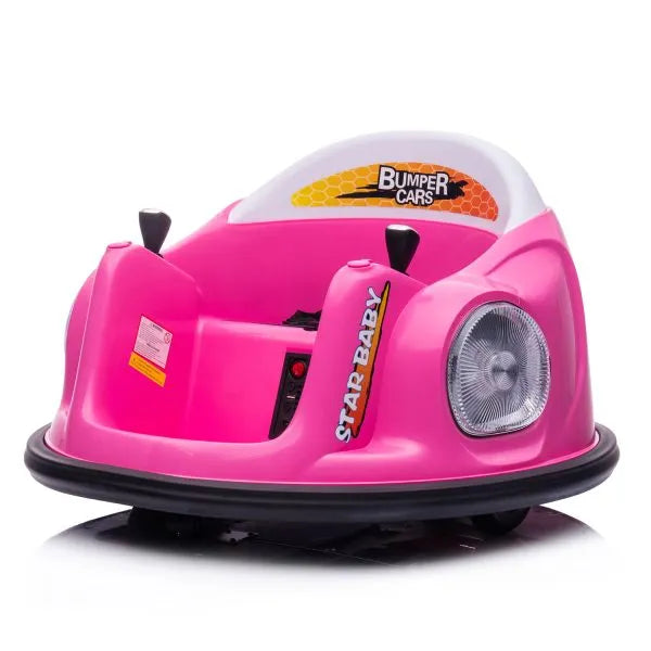 Load image into Gallery viewer, Electric Bumper Car For Kids With Remote – Pink
