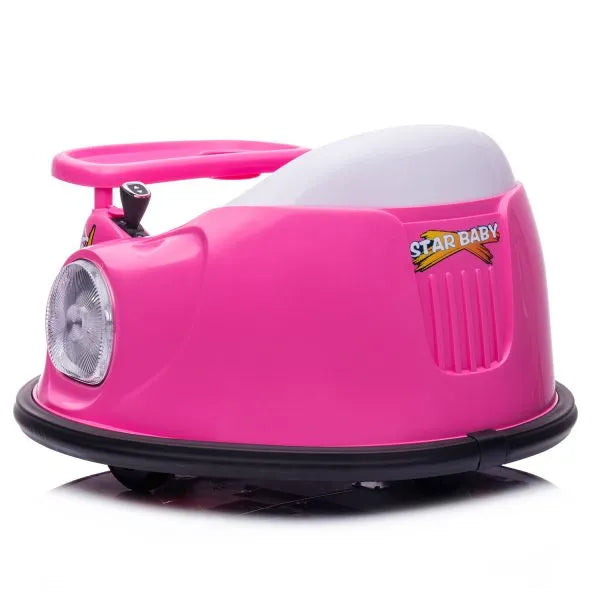 Load image into Gallery viewer, Electric Bumper Car For Kids With Remote – Pink
