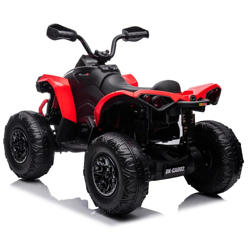 Load image into Gallery viewer, 24V 800W Licensed Can-Am Renegade 4×4 ATV Quad Bike – Red
