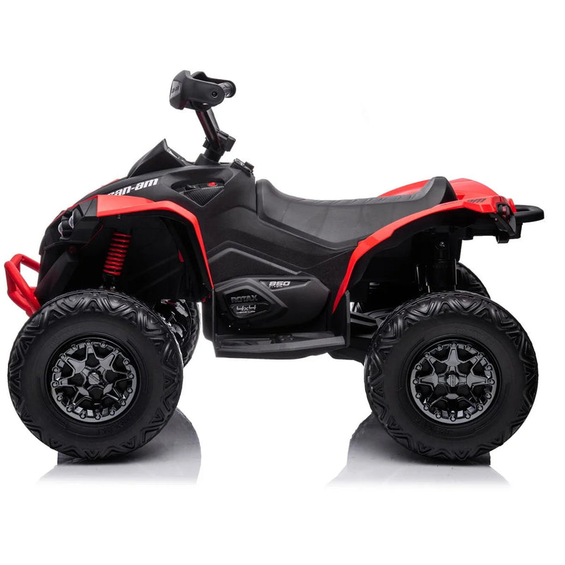 Load image into Gallery viewer, 24V 800W Licensed Can-Am Renegade 4×4 ATV Quad Bike – Red
