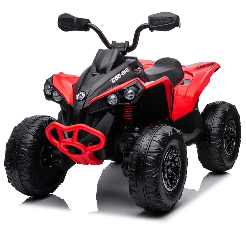 Load image into Gallery viewer, 24V 800W Licensed Can-Am Renegade 4×4 ATV Quad Bike – Red
