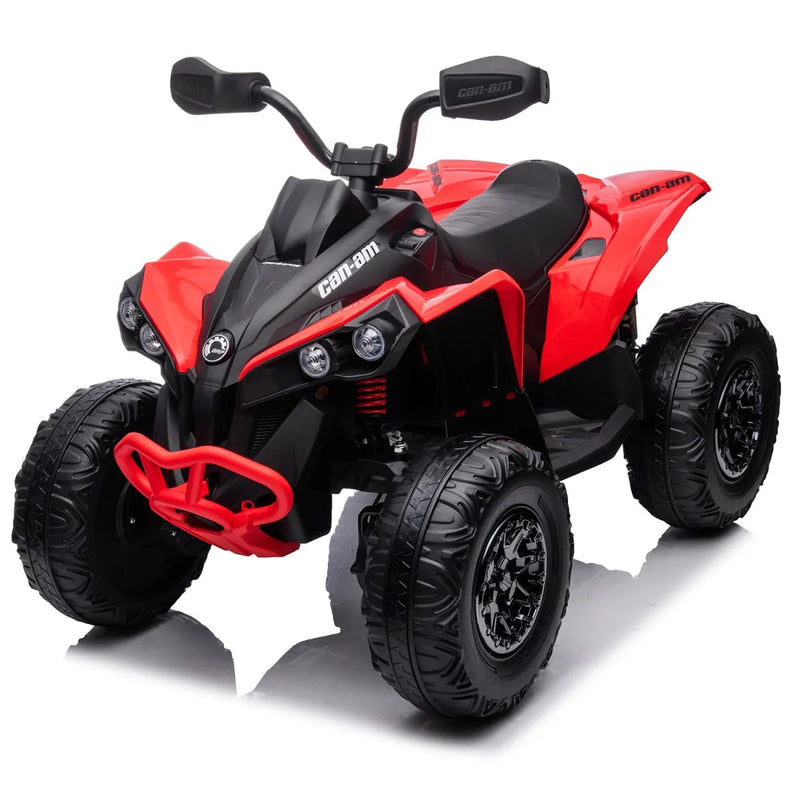 Load image into Gallery viewer, 24V 800W Licensed Can-Am Renegade 4×4 ATV Quad Bike – Red
