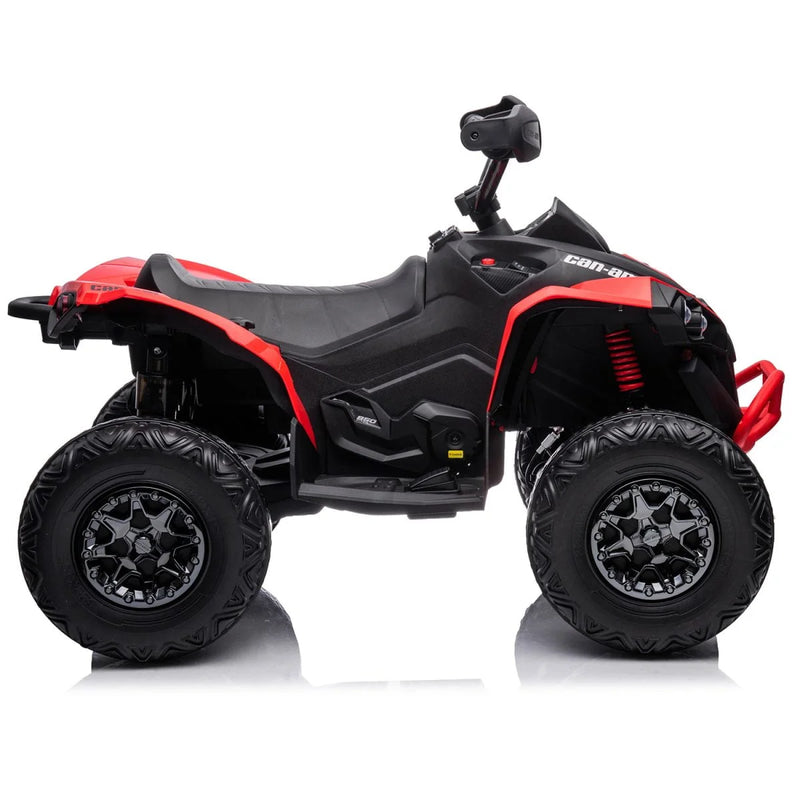 Load image into Gallery viewer, 24V 800W Licensed Can-Am Renegade 4×4 ATV Quad Bike – Red
