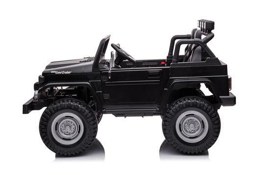 24v licenced Toyota Land Cruiser Jeep 4x4 Ride on Car – Black