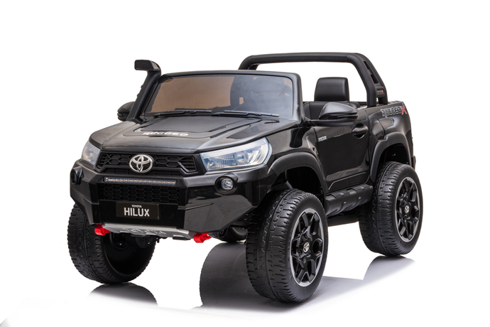 24v x 14 Ah licensed 800 w 4x4 Toyota Hilux Kids Ride on Car Black